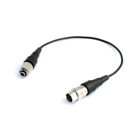 YPA Microphones cW2cH Adapter Cable to fit Audio Technia old cW-style mic to the new cH-style screw-down transmitter