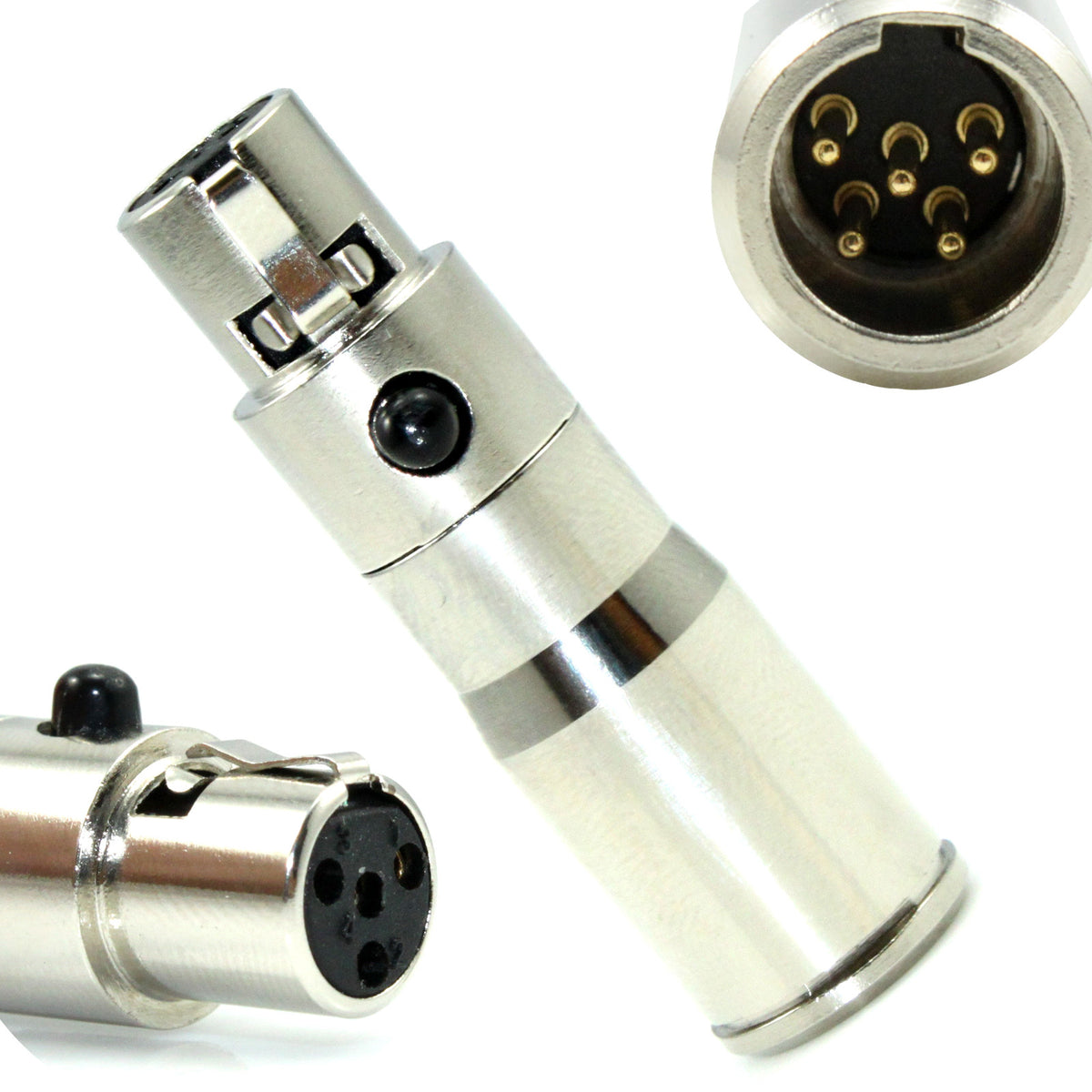CA704 Convert Adapter For Lectrosonics TA5F To AKG TA3F Wireless Bodypack Transmitter CA704 Convert Adapter For Lectrosonics TA5F To AKG TA3F Wireless Bodypack Transmitter
