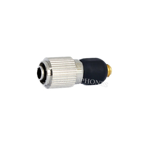 YPA C4CH Microdot Adapter coverts Dpa microphones to Audio-Technica ATW-T3201, ATW-T5201, ATW-T6001S bodypack transmitter