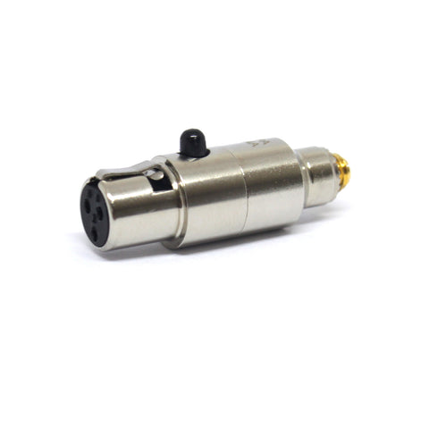 YPA M4A Locking Adapter Compatible with DPA Microphones Fits AKG Bodypack Transmitters TA3F