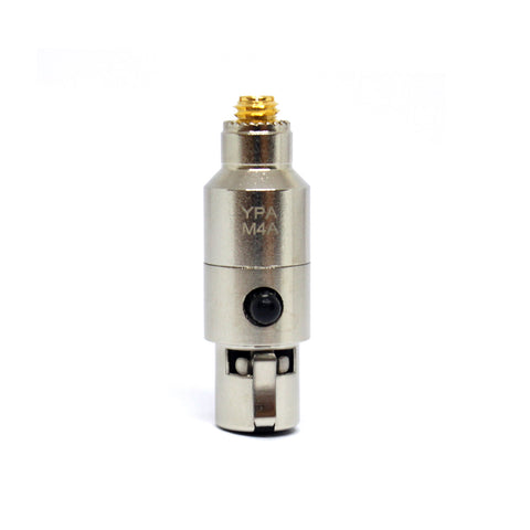 YPA M4A Locking Adapter Compatible with DPA Microphones Fits AKG Bodypack Transmitters TA3F