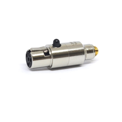 YPA M4EV Locking Adapter Compatible with DPA Microphones Fits Electrovoice Bodypack Transmitters TA4F