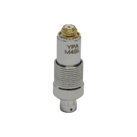 YPA M4SL Locking Adapter Compatible with DPA Microphones Fits lemo 3 pin Shure Sennheiser Bodypack Transmitters