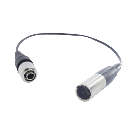 YPA TA4F-CH Cable Adapter Adapts a TA4F lavalier connector to Audio Technica CH Style for use with Shure (TA4F to CH Style)