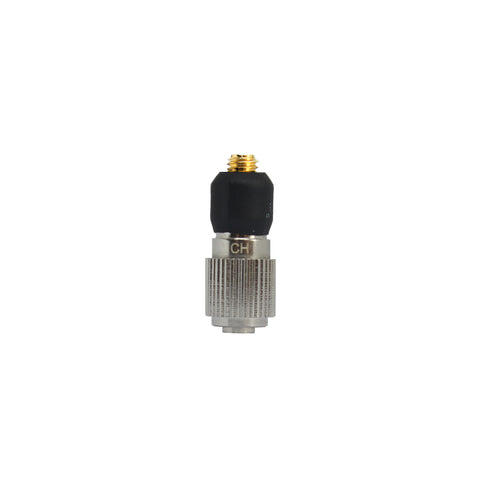 YPA C4CH Microdot Adapter coverts Dpa microphones to Audio-Technica ATW-T3201, ATW-T5201, ATW-T6001S bodypack transmitter