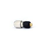 YPA C4CH Microdot Adapter coverts Dpa microphones to Audio-Technica ATW-T3201, ATW-T5201, ATW-T6001S bodypack transmitter