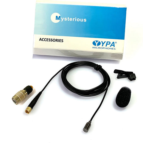 YPA MICROPHONES  ML6 Miniature Omnidirectional Microphone  with MicroDot Connector