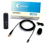 YPA MICROPHONES  ML6 Miniature Omnidirectional Microphone  with MicroDot Connector