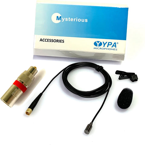 YPA MICROPHONES  ML6 Miniature Omnidirectional Microphone  with MicroDot Connector