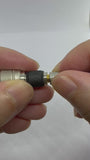 YPA M4CW MicroLock Adapter FOR DPA Microphones Fits Audio Technica cW-style Bodypack Transmitters