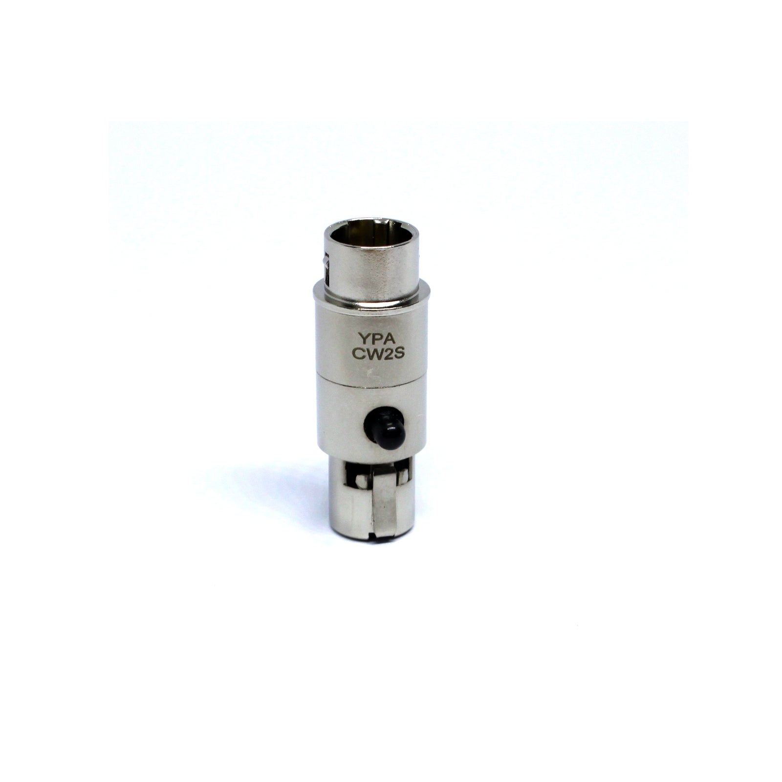 YPA Microphones cW2S Adapter Adapts Audio Technia a cW-style 4-pin lavalier connector to TA4F for use with Shure (cW-style  4-pin TA4F)
