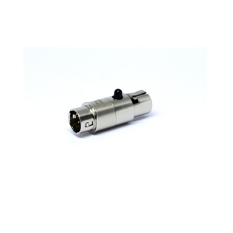 YPA Microphones cW2S Adapter Adapts Audio Technia a cW-style 4-pin lavalier connector to TA4F for use with Shure (cW-style  4-pin TA4F)