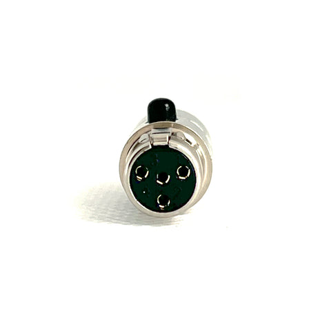 YPA CONLS Adapter Adapts a Lemo 3-pin lavalier connector to TA4F for use with Shure (LEMO 3-pin TA4F)