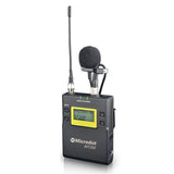 MICRODOT MT200 Bodypack Transmitter with Omni Lavalier Microphone