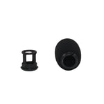 YPA MMW5 Snap-Fit Microphone Windscreens FOR SHURE BETA98 MX 2 Pack (Black)