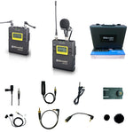 MICRODOT M200 Camera-Mount Wireless Uni Lavalier Microphone System