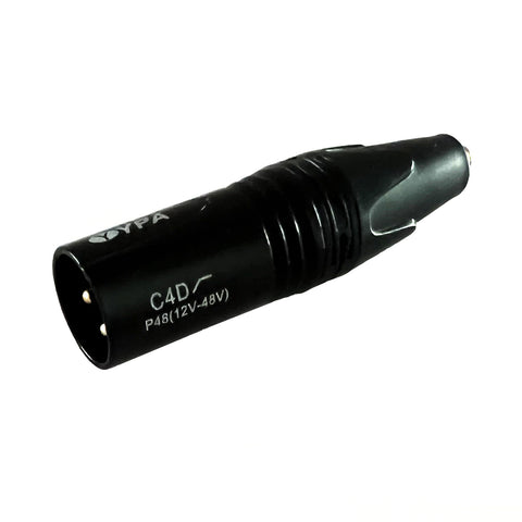 YPA Microphones C4D Micro-Dot to XLR Low-Cut Filter for 4099 Microphone