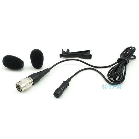 YPA M1 Uni-directional Lavalier Lapel Microphone For Wireless Bodypack Transmitter Mic System