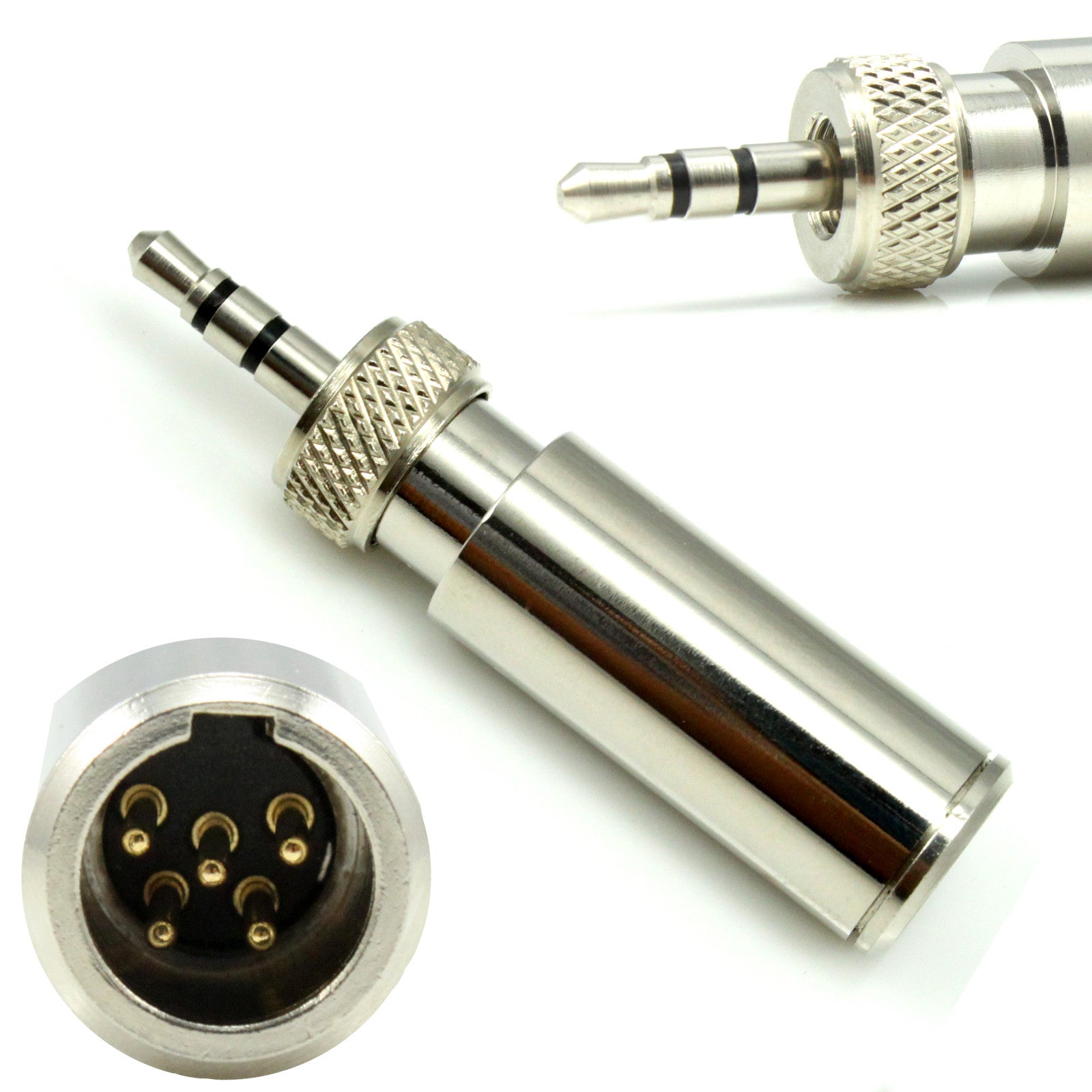 YPA MA507 Adapter Converting Lectrosonics Microphones to SENNHEISER Wireless Bodypack Transmitter(TA5M to 3.5mm)