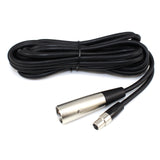 YPA A93C TA3F to Male XLR Microphone Cable for U851R MX393 - 15'